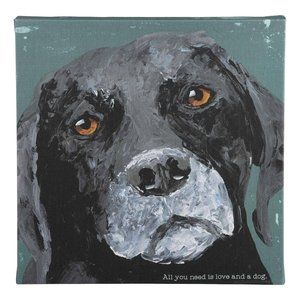 All You Need Is Love And A Dog Canvas